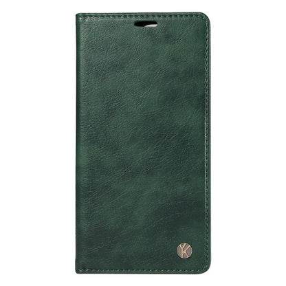 YIKATU YK-006 For vivo Y17s 4G Cell Phone Case PU Leather+TPU Litchi Texture Anti-drop Wallet Cover