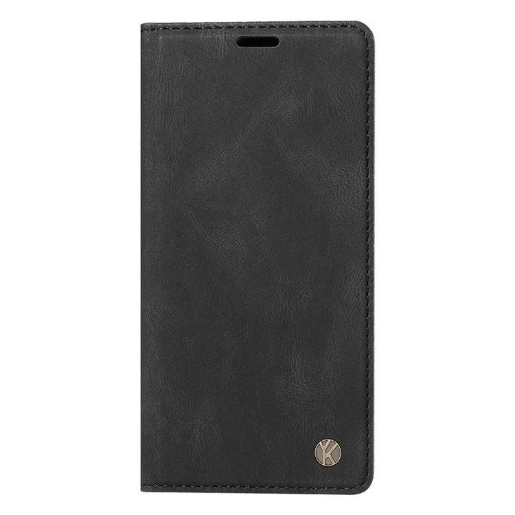 YIKATU YK-004 For Motorola Edge 40 Neo 5G Magnetic Case Skin-touch Leather Stand Wallet Phone Cover
