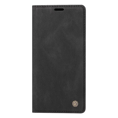 YIKATU YK-004 For Motorola Edge 40 Neo 5G Magnetic Case Skin-touch Leather Stand Wallet Phone Cover
