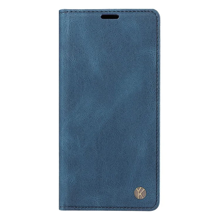 YIKATU YK-004 For Motorola Edge 40 Neo 5G Magnetic Case Skin-touch Leather Stand Wallet Phone Cover