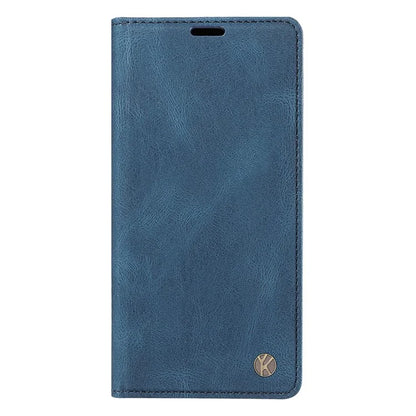 YIKATU YK-004 For Motorola Edge 40 Neo 5G Magnetic Case Skin-touch Leather Stand Wallet Phone Cover