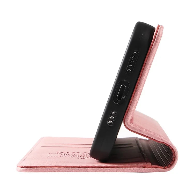 YIKATU YK-004 For Motorola Edge 40 Neo 5G Magnetic Case Skin-touch Leather Stand Wallet Phone Cover