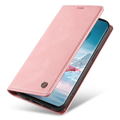 YIKATU YK-004 For Motorola Edge 40 Neo 5G Magnetic Case Skin-touch Leather Stand Wallet Phone Cover
