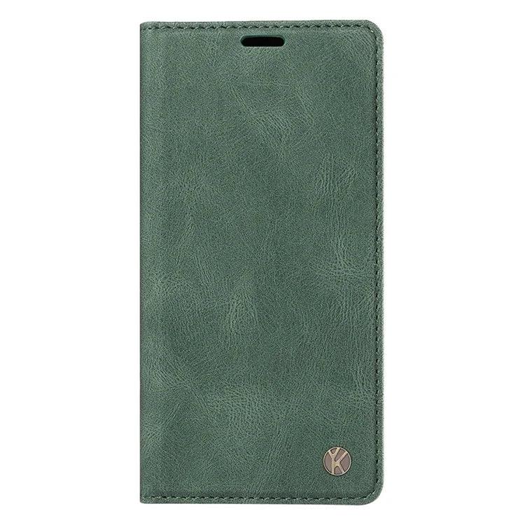 YIKATU YK-004 For Motorola Edge 40 Neo 5G Magnetic Case Skin-touch Leather Stand Wallet Phone Cover