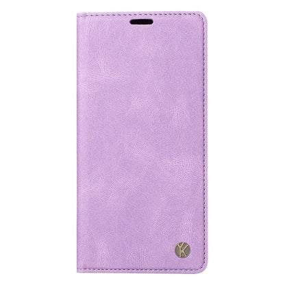 YIKATU YK-004 For Motorola Edge 40 Neo 5G Magnetic Case Skin-touch Leather Stand Wallet Phone Cover