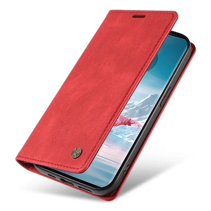 YIKATU YK-004 For Motorola Edge 40 Neo 5G Magnetic Case Skin-touch Leather Stand Wallet Phone Cover