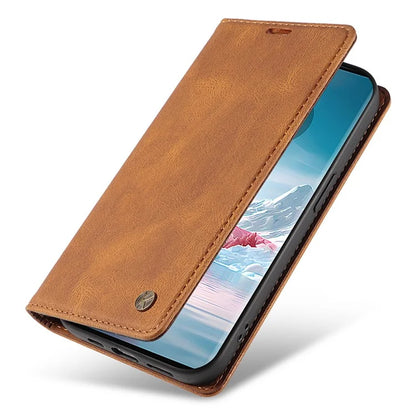 YIKATU YK-004 For Motorola Edge 40 Neo 5G Magnetic Case Skin-touch Leather Stand Wallet Phone Cover