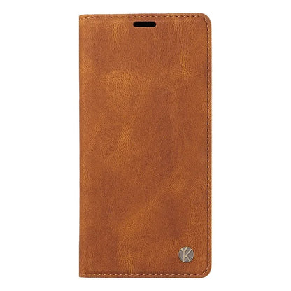 YIKATU YK-004 For Motorola Edge 40 Neo 5G Magnetic Case Skin-touch Leather Stand Wallet Phone Cover