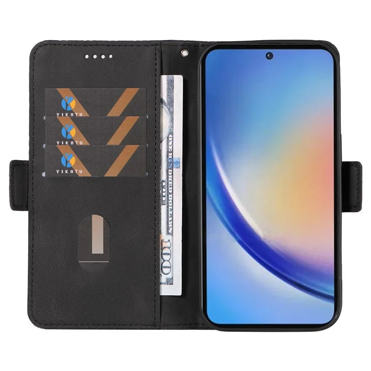 For Samsung Galaxy A35 5G Wallet Case Imprinted PU Leather Protective Cover