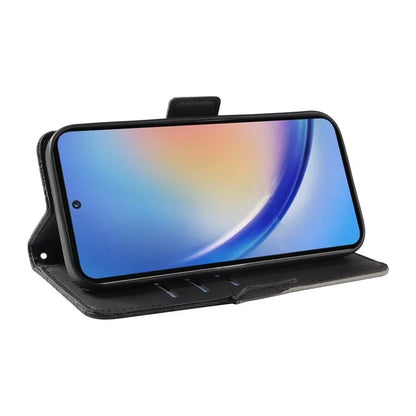 For Samsung Galaxy A35 5G Wallet Case Imprinted PU Leather Protective Cover