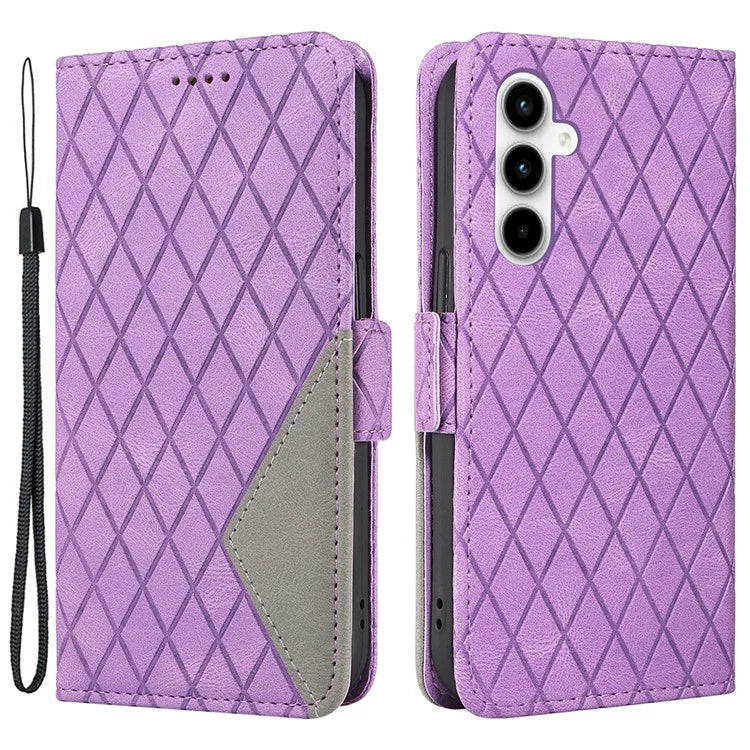 For Samsung Galaxy A35 5G Wallet Case Imprinted PU Leather Protective Cover