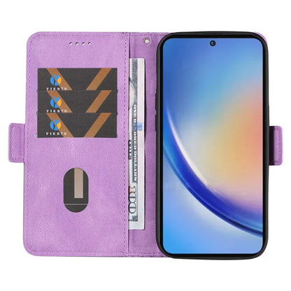 For Samsung Galaxy A35 5G Wallet Case Imprinted PU Leather Protective Cover