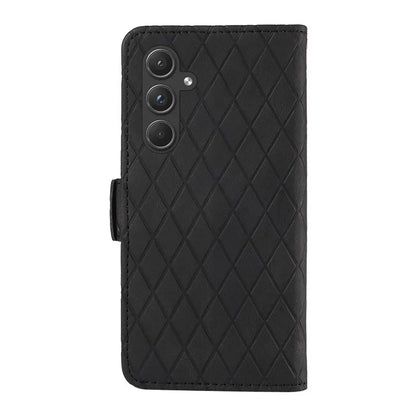 For Samsung Galaxy A55 5G Case Imprinted Leather Card Holder Phone Protector
