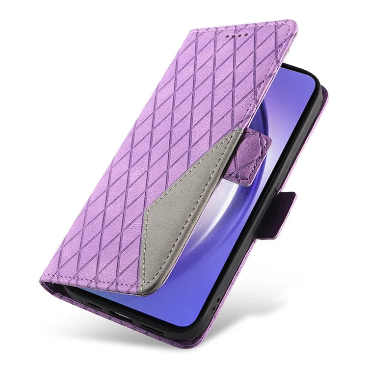 For Samsung Galaxy A55 5G Case Imprinted Leather Card Holder Phone Protector