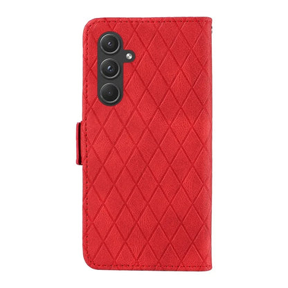 For Samsung Galaxy A55 5G Case Imprinted Leather Card Holder Phone Protector