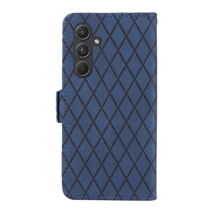 For Samsung Galaxy A55 5G Case Imprinted Leather Card Holder Phone Protector