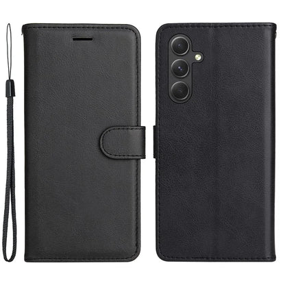 KT Leather Series-2 for Samsung Galaxy A55 5G Wallet Case Solid Color Phone Cover