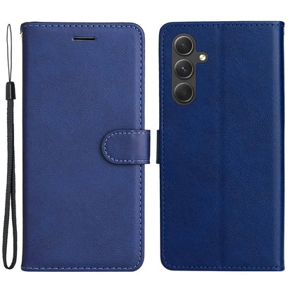 KT Leather Series-2 for Samsung Galaxy A55 5G Wallet Case Solid Color Phone Cover