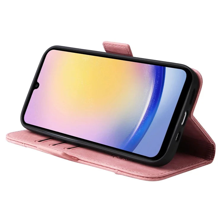 BETOPNICE 001 for Samsung Galaxy A25 5G (Global) (161.0 x 76.5 x 8.3mm) Phone Case Leather Wallet Cover