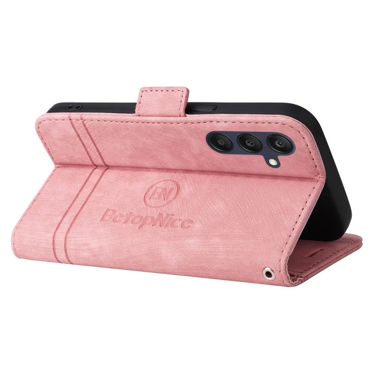 BETOPNICE 001 for Samsung Galaxy A25 5G (Global) (161.0 x 76.5 x 8.3mm) Phone Case Leather Wallet Cover
