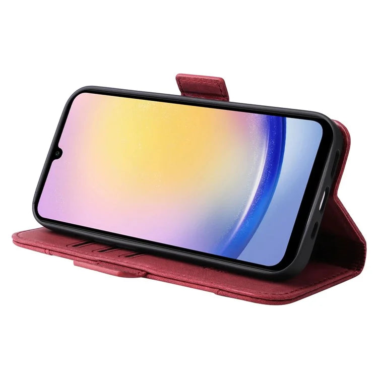 BETOPNICE 001 for Samsung Galaxy A25 5G (Global) (161.0 x 76.5 x 8.3mm) Phone Case Leather Wallet Cover