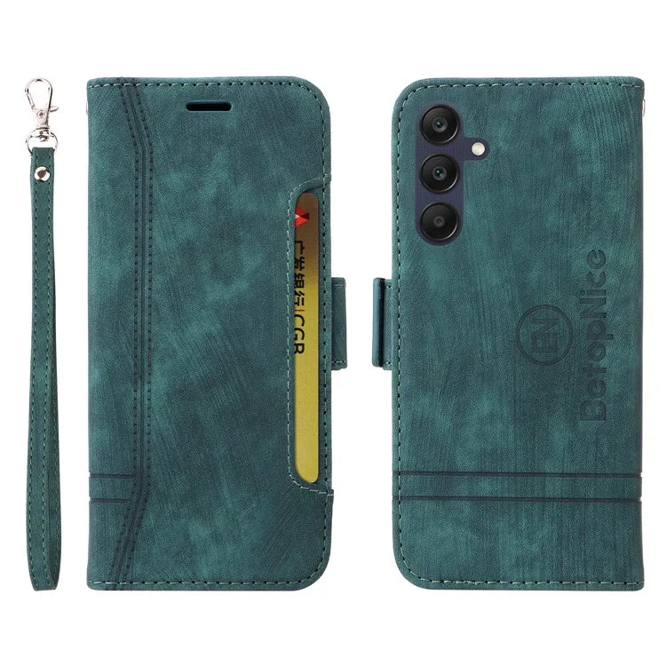 BETOPNICE 001 for Samsung Galaxy A25 5G (Global) (161.0 x 76.5 x 8.3mm) Phone Case Leather Wallet Cover