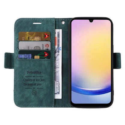 BETOPNICE 001 for Samsung Galaxy A25 5G (Global) (161.0 x 76.5 x 8.3mm) Phone Case Leather Wallet Cover
