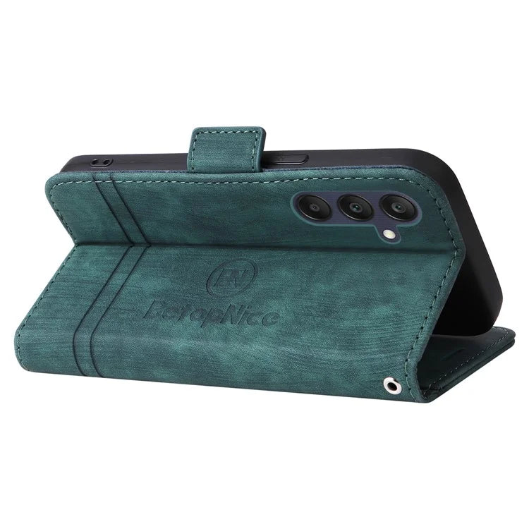 BETOPNICE 001 for Samsung Galaxy A25 5G (Global) (161.0 x 76.5 x 8.3mm) Phone Case Leather Wallet Cover