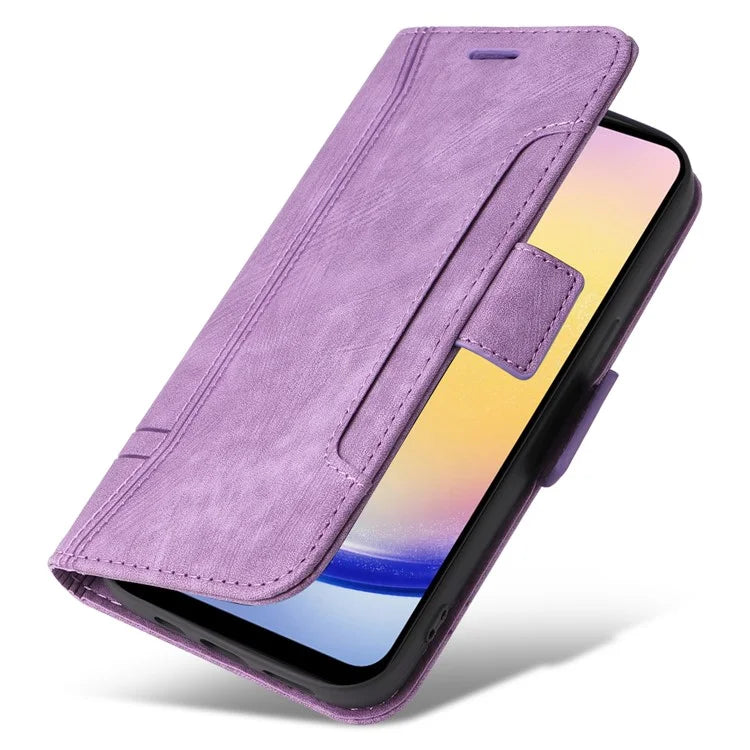 BETOPNICE 001 for Samsung Galaxy A25 5G (Global) (161.0 x 76.5 x 8.3mm) Phone Case Leather Wallet Cover