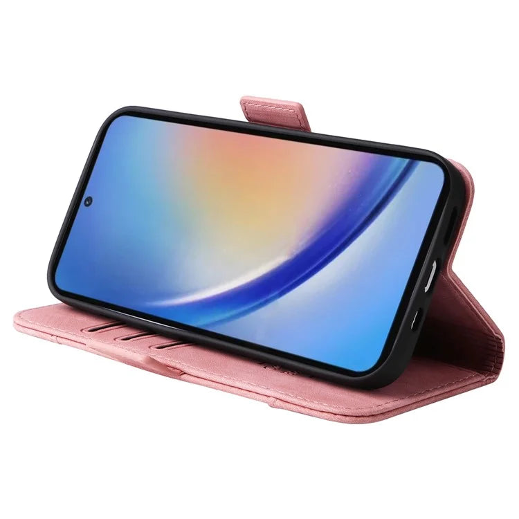 BETOPNICE 001 for Samsung Galaxy A35 5G Cell Phone Case Leather Wallet Card Slots Cover