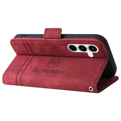 BETOPNICE 001 for Samsung Galaxy A35 5G Cell Phone Case Leather Wallet Card Slots Cover
