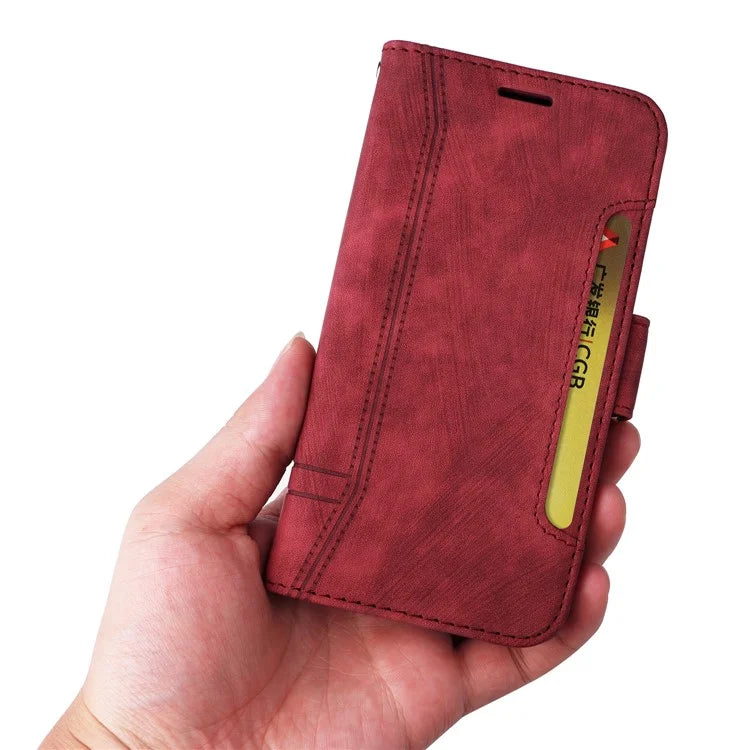 BETOPNICE 001 for Samsung Galaxy A35 5G Cell Phone Case Leather Wallet Card Slots Cover