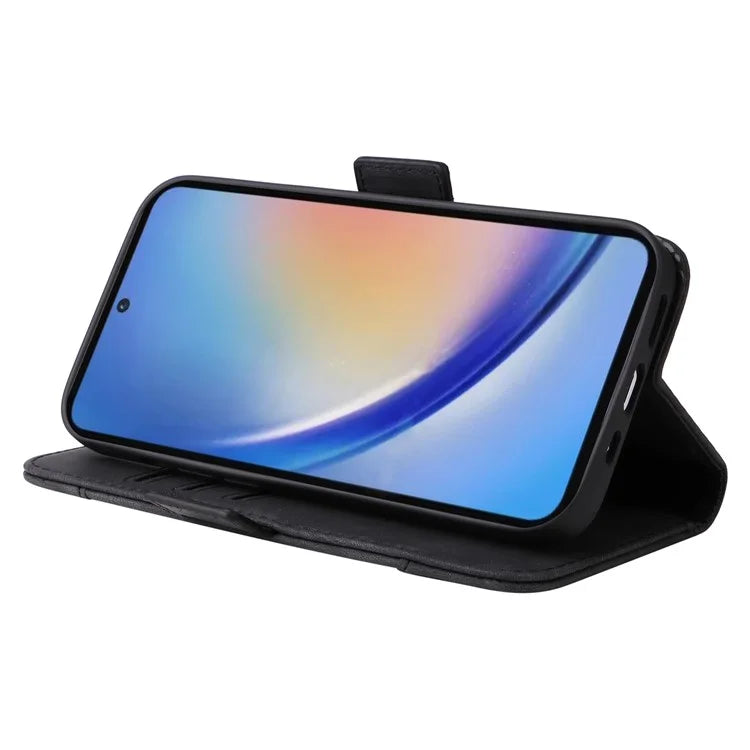 BETOPNICE 001 for Samsung Galaxy A35 5G Cell Phone Case Leather Wallet Card Slots Cover