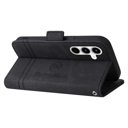 BETOPNICE 001 for Samsung Galaxy A35 5G Cell Phone Case Leather Wallet Card Slots Cover