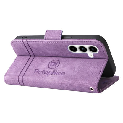 BETOPNICE 001 for Samsung Galaxy A35 5G Cell Phone Case Leather Wallet Card Slots Cover