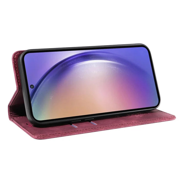 BETOPNICE 003 for Samsung Galaxy A55 5G Leather Case Magnetic Closing RFID Blocking Phone Cover