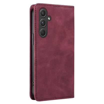 BETOPNICE 003 for Samsung Galaxy A55 5G Leather Case Magnetic Closing RFID Blocking Phone Cover