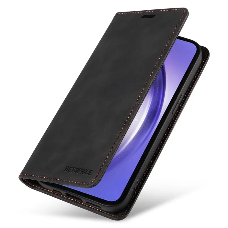 BETOPNICE 003 for Samsung Galaxy A55 5G Leather Case Magnetic Closing RFID Blocking Phone Cover