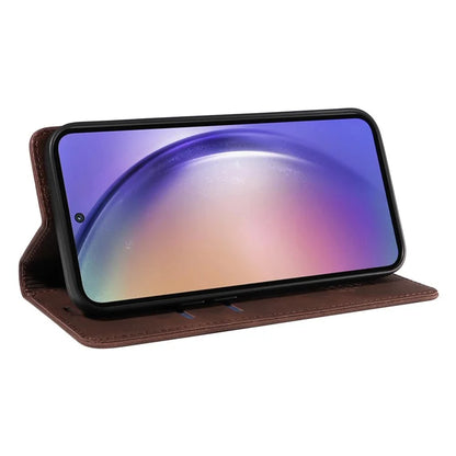 BETOPNICE 003 for Samsung Galaxy A55 5G Leather Case Magnetic Closing RFID Blocking Phone Cover
