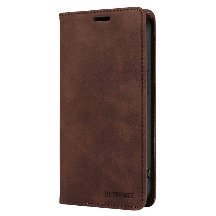 BETOPNICE 003 for Samsung Galaxy A55 5G Leather Case Magnetic Closing RFID Blocking Phone Cover