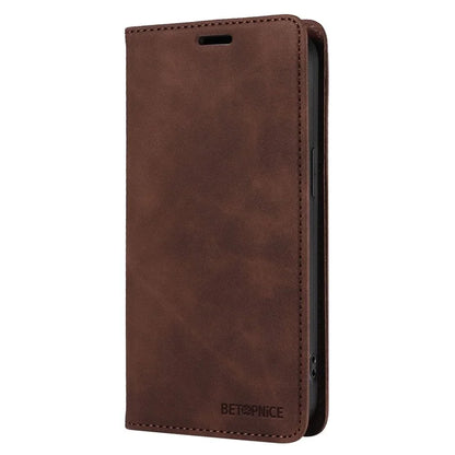 BETOPNICE 003 for Samsung Galaxy A55 5G Leather Case Magnetic Closing RFID Blocking Phone Cover