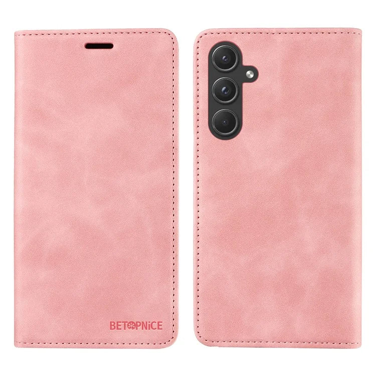 BETOPNICE 003 for Samsung Galaxy A55 5G Leather Case Magnetic Closing RFID Blocking Phone Cover