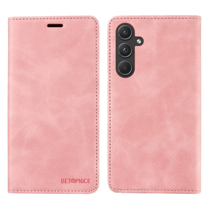 BETOPNICE 003 for Samsung Galaxy A55 5G Leather Case Magnetic Closing RFID Blocking Phone Cover