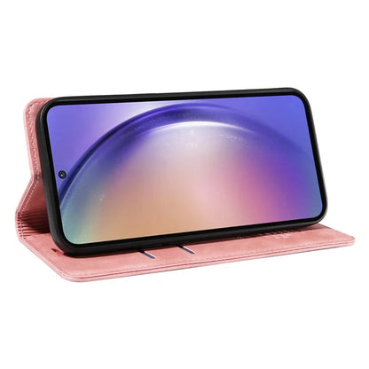 BETOPNICE 003 for Samsung Galaxy A55 5G Leather Case Magnetic Closing RFID Blocking Phone Cover