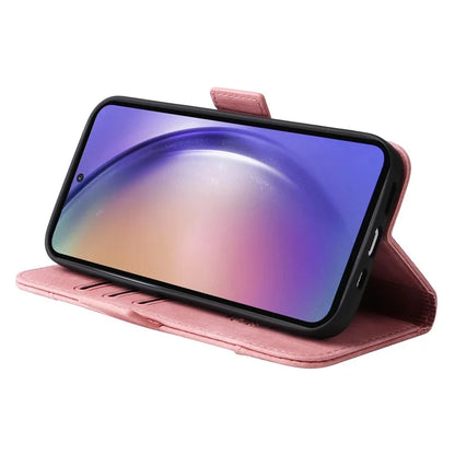 BETOPNICE 001 for Samsung Galaxy A55 5G Magnetic Case Leather Flip Stand Protective Cover