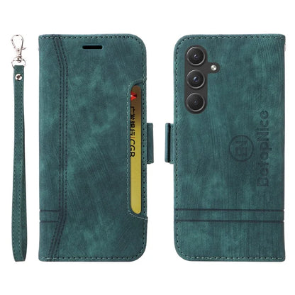 BETOPNICE 001 for Samsung Galaxy A55 5G Magnetic Case Leather Flip Stand Protective Cover