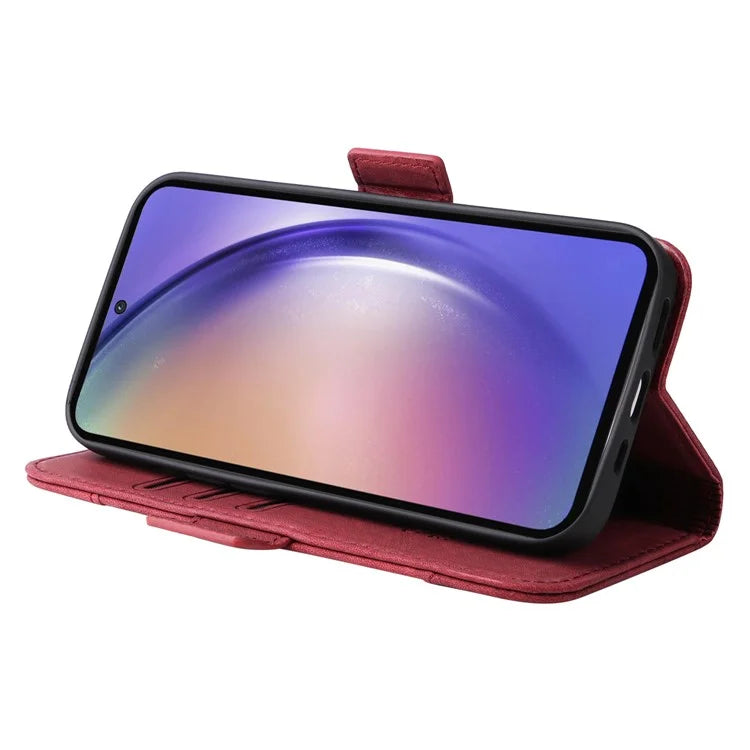 BETOPNICE 001 for Samsung Galaxy A55 5G Magnetic Case Leather Flip Stand Protective Cover