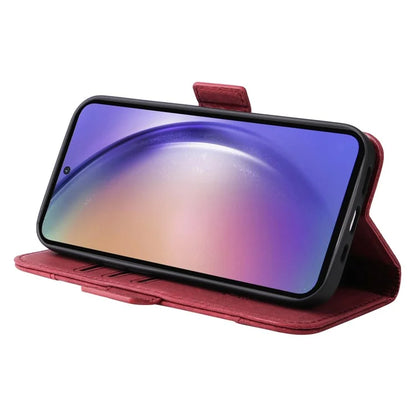 BETOPNICE 001 for Samsung Galaxy A55 5G Magnetic Case Leather Flip Stand Protective Cover