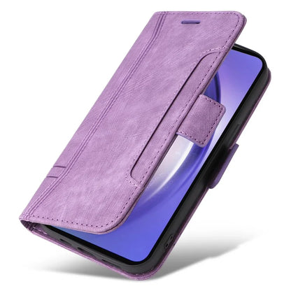 BETOPNICE 001 for Samsung Galaxy A55 5G Magnetic Case Leather Flip Stand Protective Cover