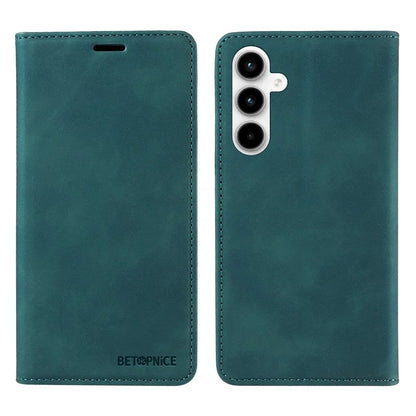 BETOPNICE 003 for Samsung Galaxy A35 5G Magnetic Phone Case RFID Blocking Card Slots Cover